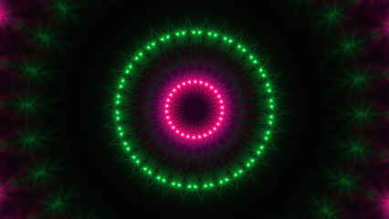 Flight through an abstract futuristic tunnel.