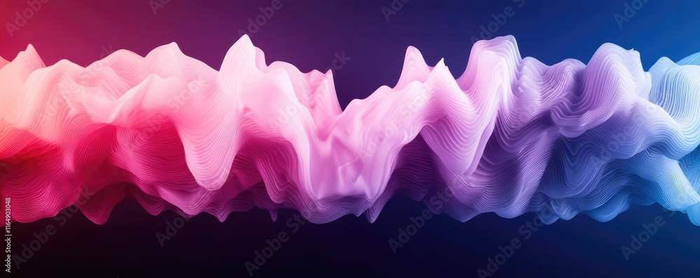 Poster noise abstract background concept. abstract wave of colors in pink and blue, creating a vibrant visu