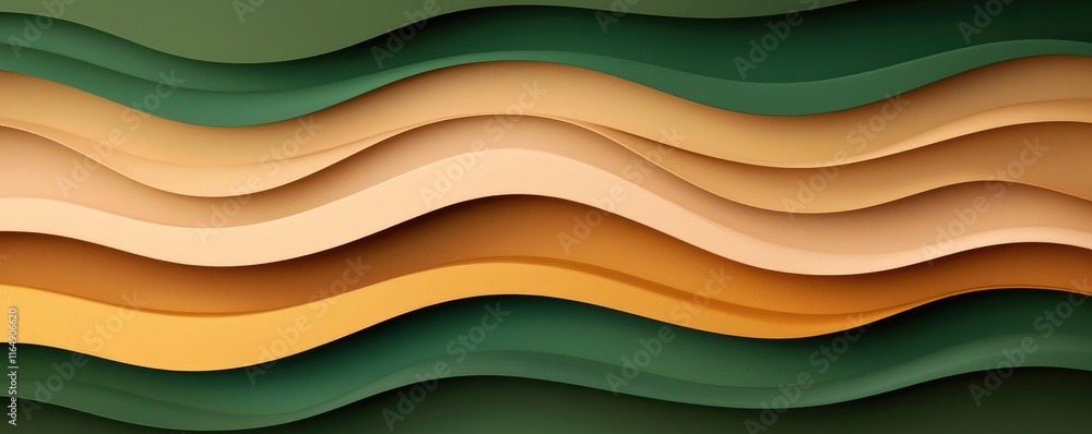 Poster noise abstract background concept. abstract wavy patterns in earth tones creating a visually appeali
