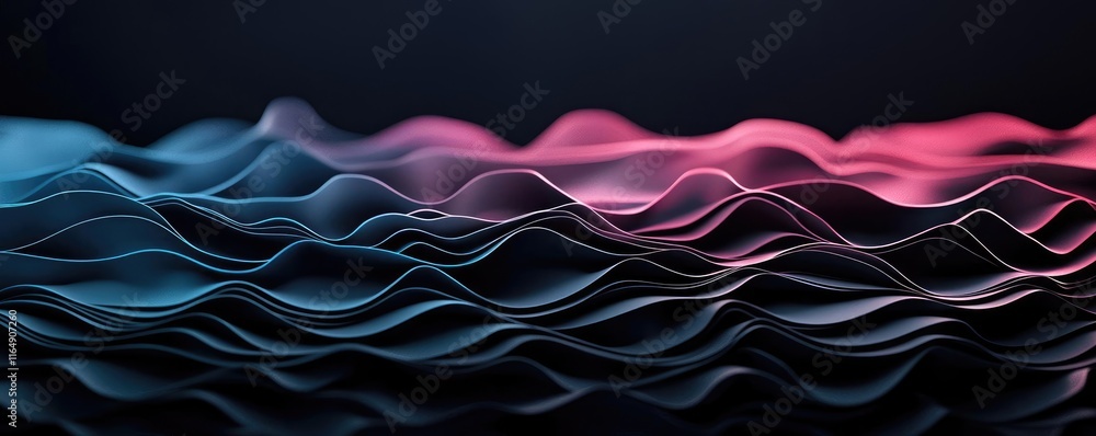 Poster noise abstract background concept. abstract waves in vibrant colors create a dynamic visual represen