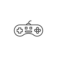 game console icon vector symbol isolated