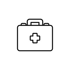 med kit icon vector symbol isolated