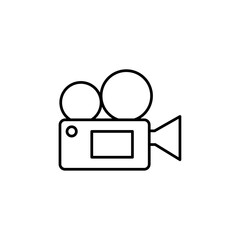 camera icon vector symbol isolated