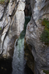 Maligne Canyon in the Summer