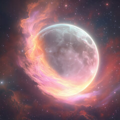 Wallpaper in space theme