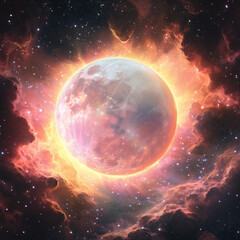 Wallpaper in space theme