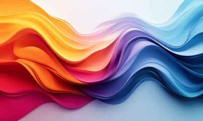 flows merging into vibrant abstract motion patterns. Generative AI