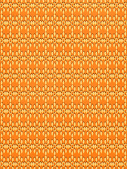 texturized pattern in orange