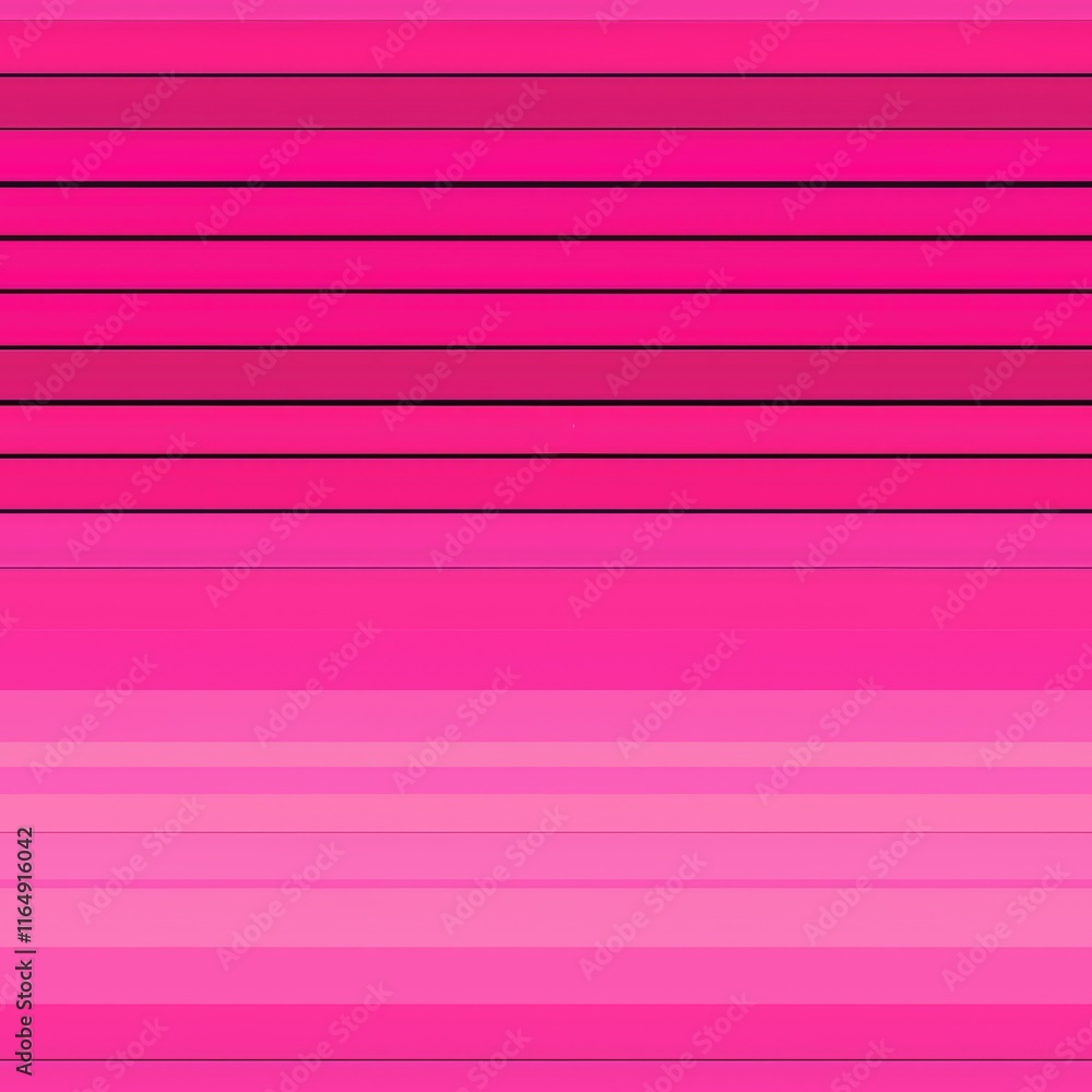 Poster a vibrant gradient of pink hues with horizontal lines, creating a visually striking pattern.