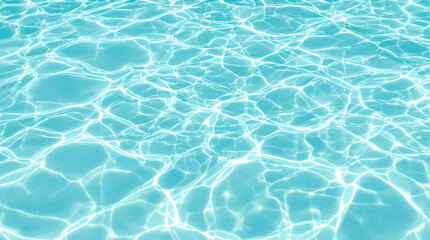 Clear blue water surface with shimmering light reflections. Perfect for summer, swimming, vacation, and nature-themed designs.

