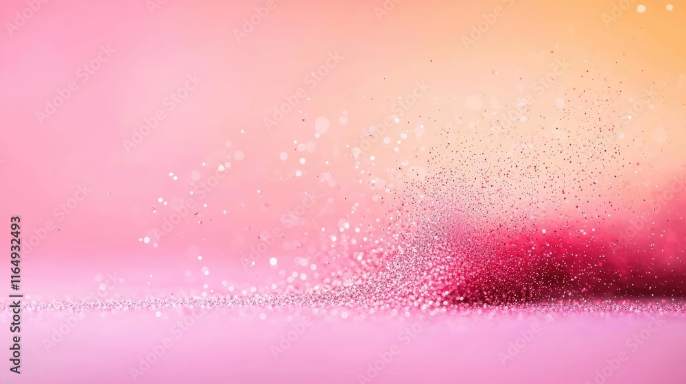 Poster droplets abstract background concept. a beautiful abstract splash of colors creating a vibrant and d