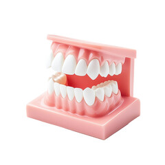 Fototapeta premium Dental Model Displaying Human Teeth Anatomy