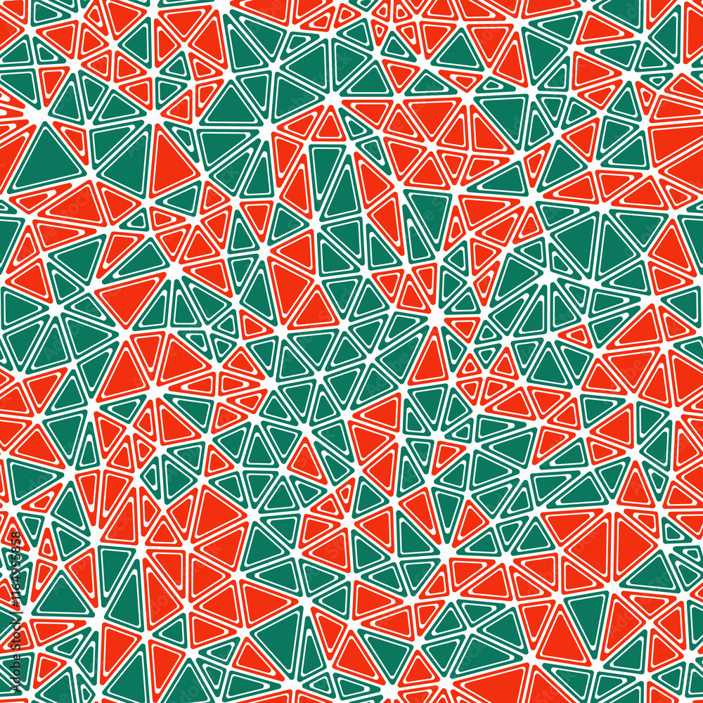 Poster abstract template background. rounded solid shapes in frames. compact triangles size. multiple color