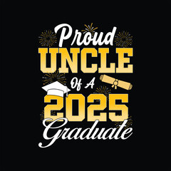 Graduate t-shirt design Vector
