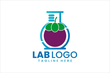Fresh and creative fusion of lab and mangosteen, perfect for innovative branding