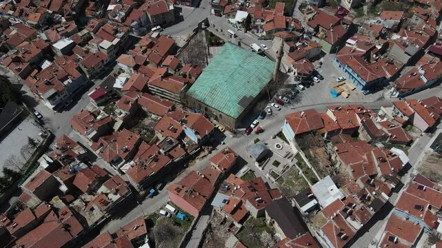 Ottoman Afyon City View Historical Mosque
