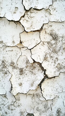 Obraz premium Soft gray grunge texture with subtle cracks and stains