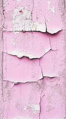 Obraz premium Soft pink grunge texture with faded cracks and stains