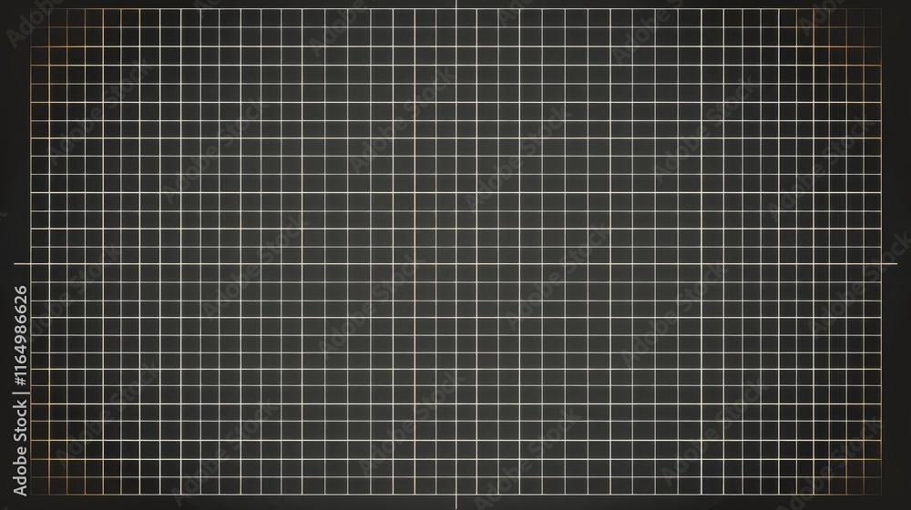 Aufkleber a blank grid on a dark background, useful for graphic design or data visualization.