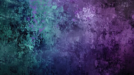Naklejka premium Abstract textured background featuring shades of purple and teal.
