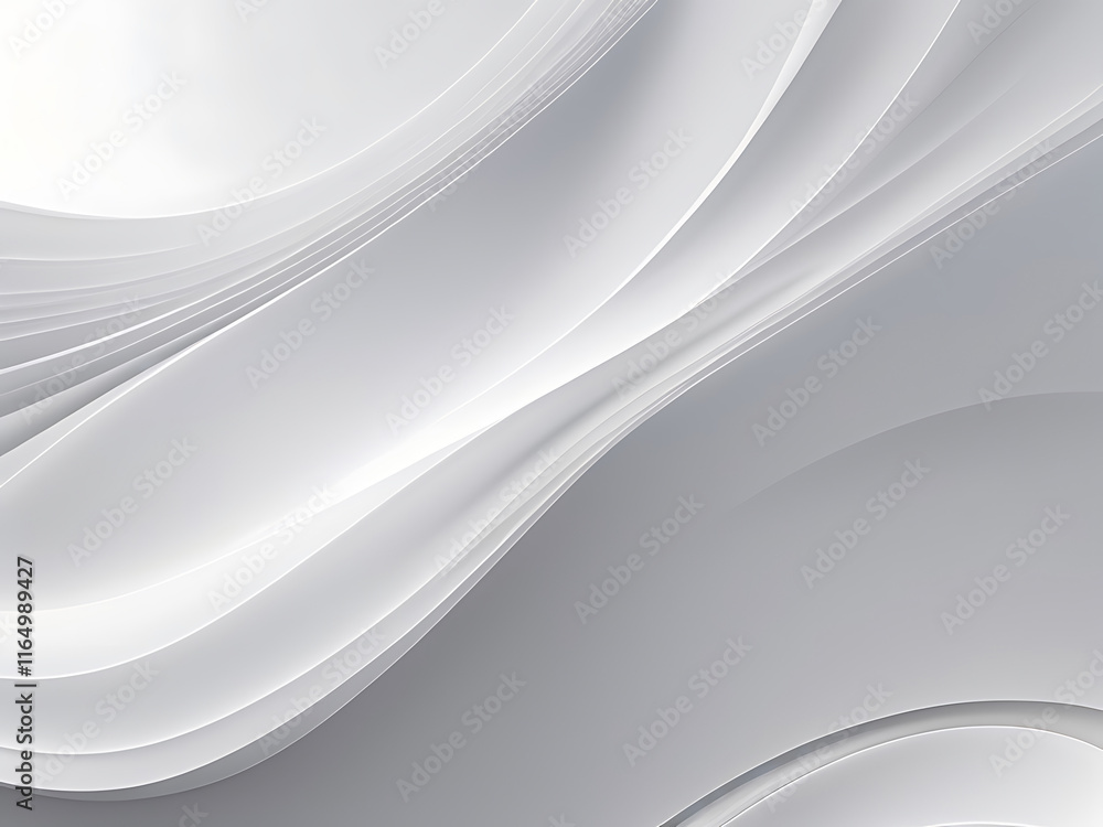 Aufkleber abstract grey and background poster with dynamic waves. technology network vector illustration, ai