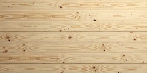 Fototapeta premium High-resolution image of light-colored wood planks arranged horizontally, showcasing natural wood grain and texture for design purposes