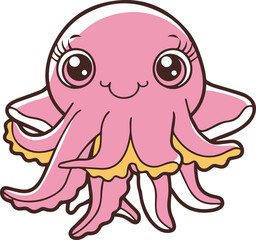 funny octopus cartoon