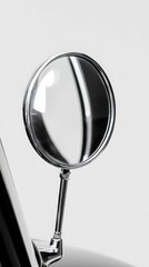 Elegant Chrome Car Side Mirror: A Timeless Automotive Detail
