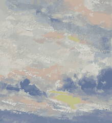 abstract pastel sky watercolor background