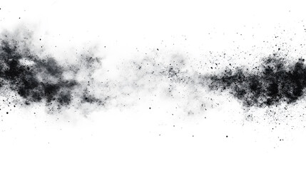 Fototapeta premium Abstract dust particle and grain texture overlay on a white background�dirt effect for a grunge vintage style