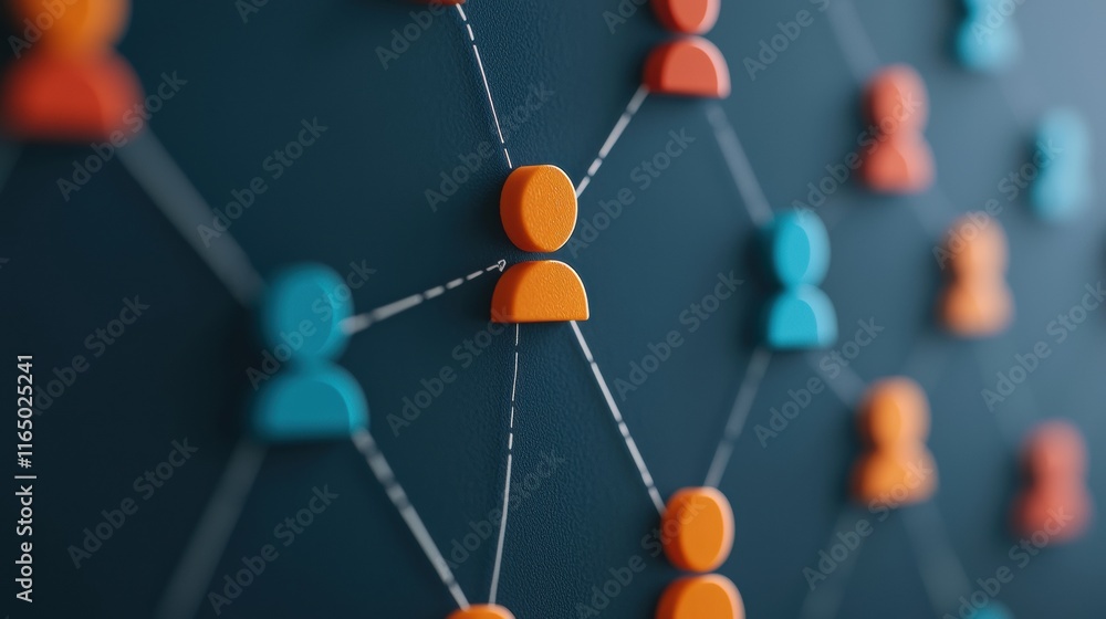 Poster network connecting people: building relationships and communities through communication