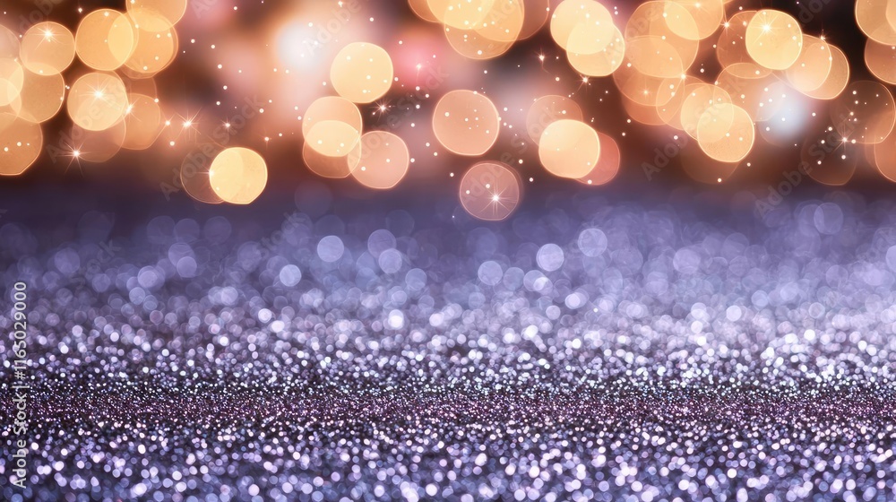 Aufkleber Starry abstract background idea. A shimmering backdrop with sparkling lights creating a magical atmosphere.