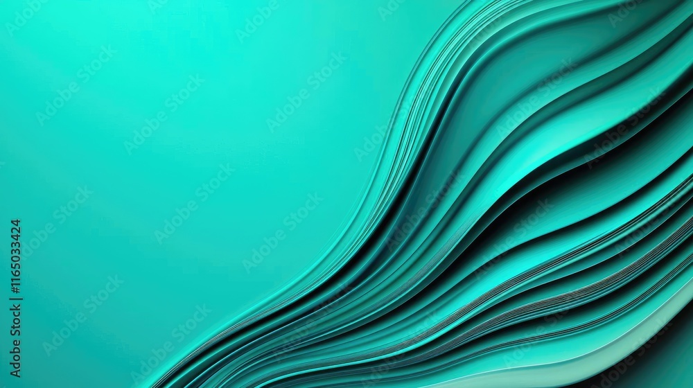 Poster noise abstract background idea. abstract teal wave design, perfect for backgrounds and modern graphi
