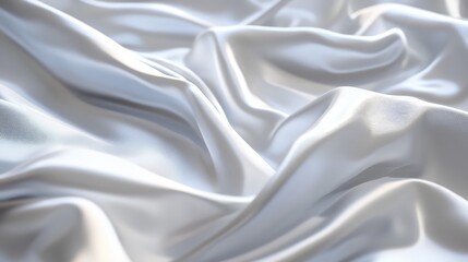 Obraz premium A simple white background with subtle lighting reflections, perfect for light, airy compositions or product showcases.