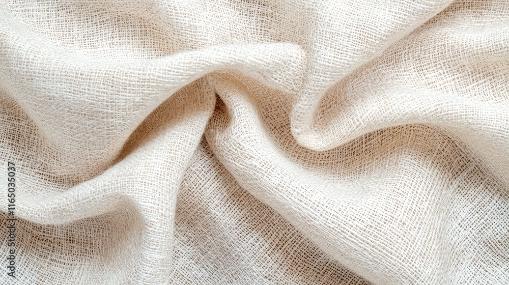 Poster a soft beige linen texture with visible fabric weaves, ideal for elegant or rustic card themes.