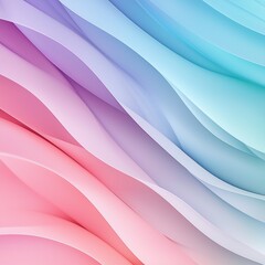 Colorful abstract waves digital artwork visual design creative studio top-down view vibrant aesthetic