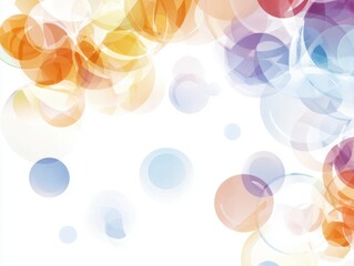 Colorful abstract bubbles digital art modern design bright environment artistic viewpoint vivid concept for seo impact