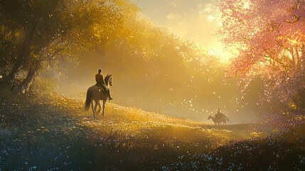 Horseback riding is a favorite hobby for many animal lovers.