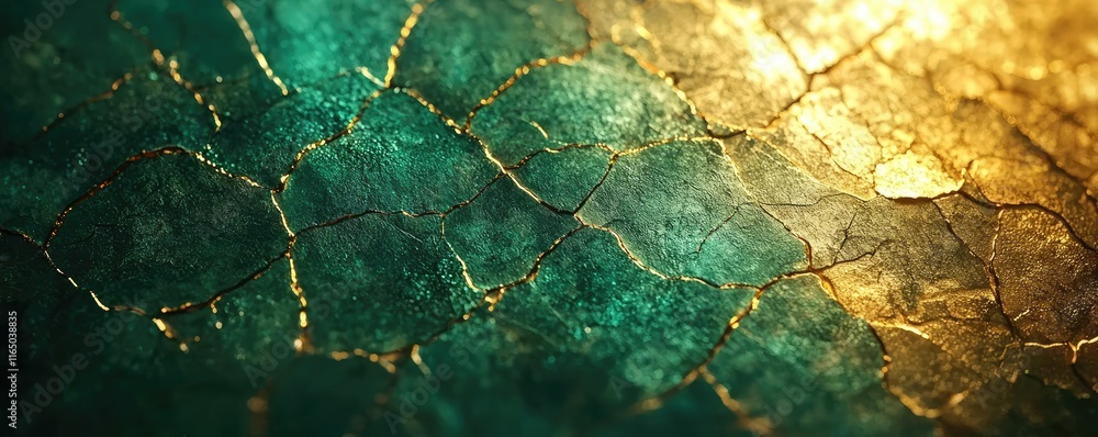 Poster Torn abstract background concept. A stunning macro shot of textured surfaces featuring vibrant colors and intricate patterns.