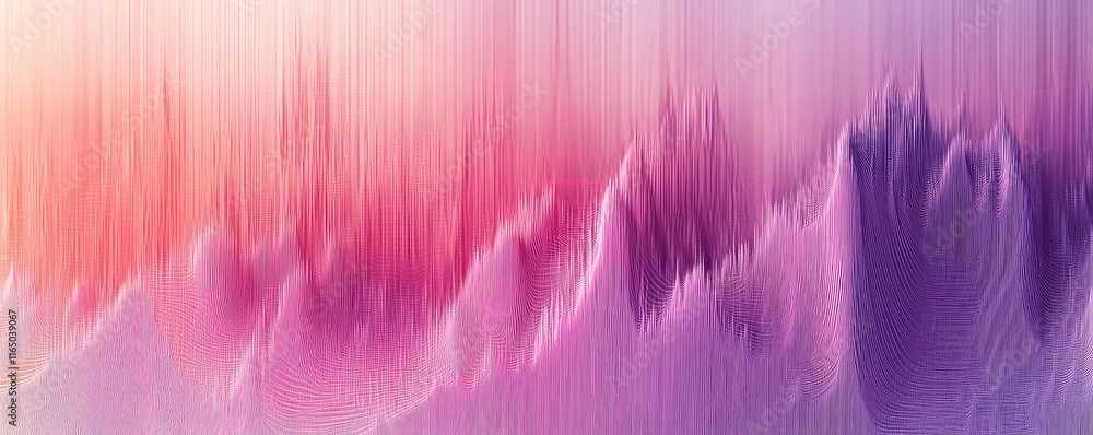 Poster noise abstract background idea. abstract gradient waves of pink and purple hues creating a dreamlike
