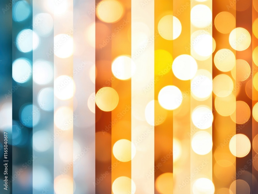 Aufkleber vibrant light patterns abstract photography colorful bokeh studio setting close-up artistic creativi