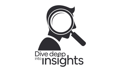 Accountability Business Vector Silhouettes and Vector Clip Art Logo Icon Depicting Business Strategy, Finance, and Marketing Innovation