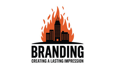 Accountability Business Vector Silhouettes and Vector Clip Art Logo Icon Depicting Business Strategy, Finance, and Marketing Innovation