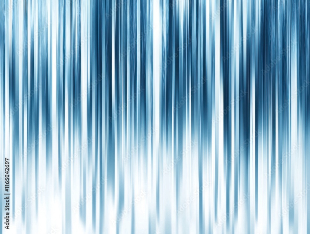 Poster dynamic blue waterfall patterns abstract art digital design creative environment close-up view fluid