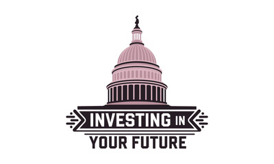 Accountability Business Vector Silhouettes and Vector Clip Art Logo Icon Depicting Business Strategy, Finance, and Marketing Innovation