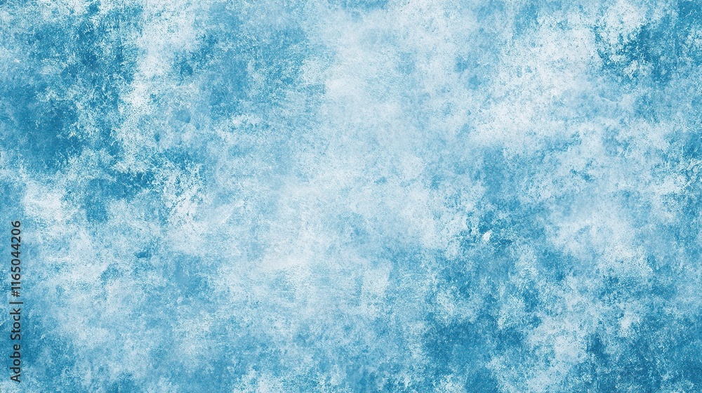 Poster solid blue background with smooth gradients and subtle textures
