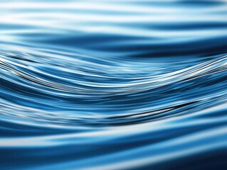 Gentle waves movement tranquil water surface nature photography peaceful environment close-up view serenity concept