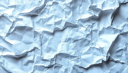 Fototapeta premium A piece of paper with a lot of wrinkles and creases