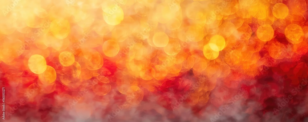 Poster graffiti abstract background concept. vibrant abstract background with warm hues and glowing bokeh e