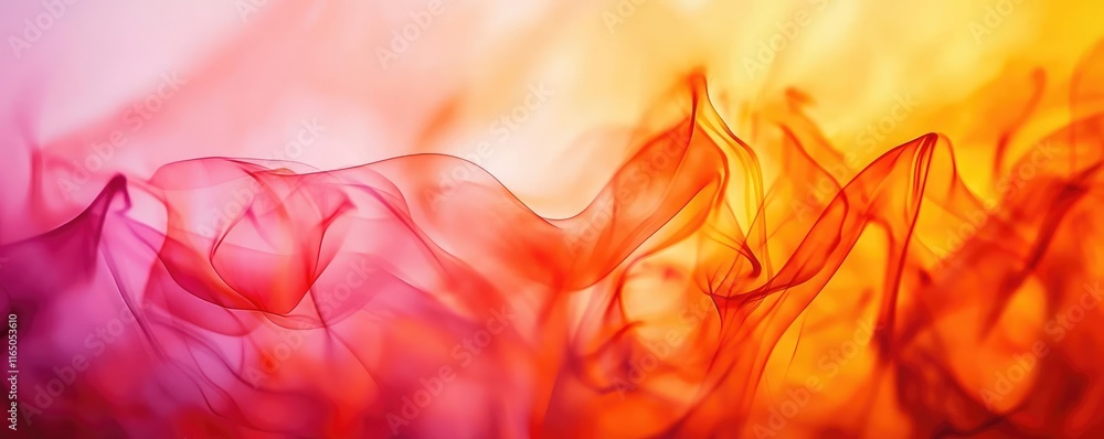 Poster Graffiti abstract background concept. Abstract colorful smoke art creating a vibrant and dynamic visual sensation.